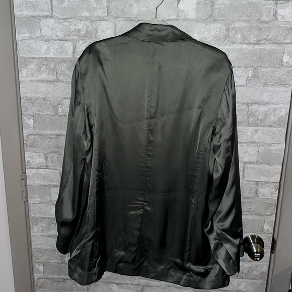 Vince V-neck double-breasted Blazer sz 10 #YY - Picture 5 of 7